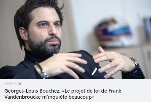 Georges-Louis Bouchez, Président du MR, aurait-il besoin une fois de plus qu'on lui rafraîchisse la mémoire?